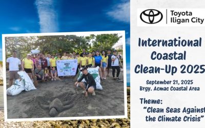 Toyota Iligan Joins Coastal Clean-Up for a Greener Future